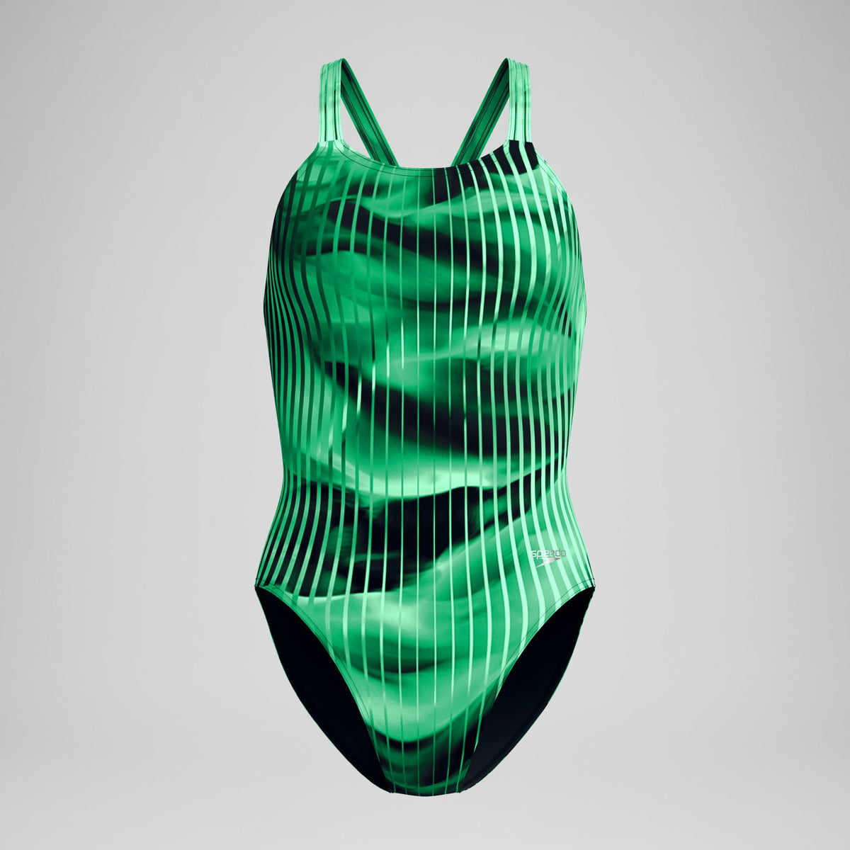 Club Training Printed Leaderback Swimsuit Green | Speedo