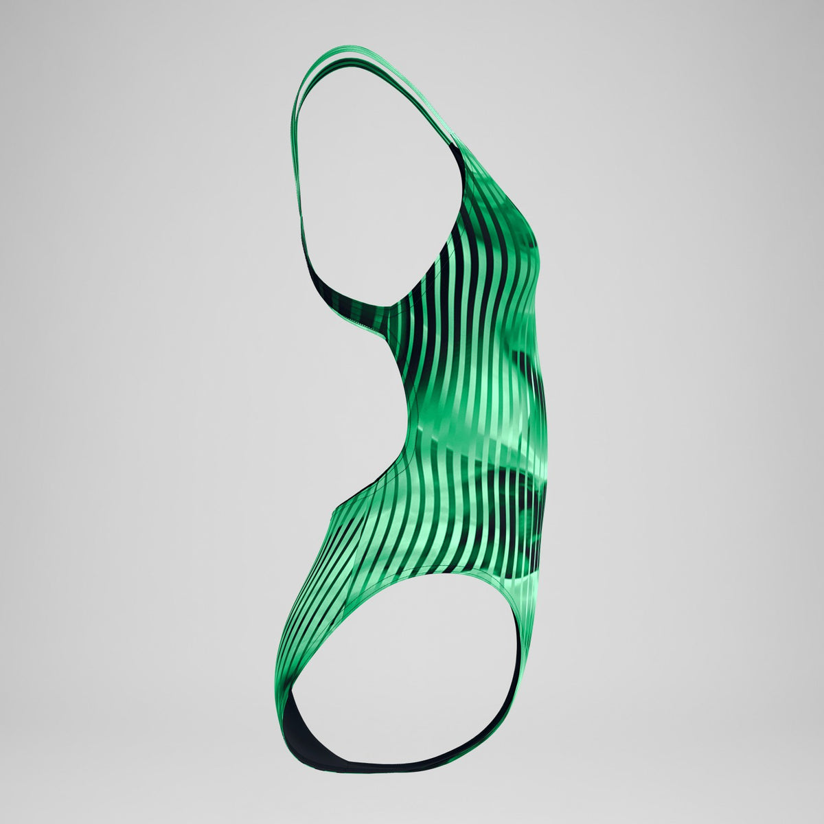 Club Training Printed Leaderback Swimsuit Green | Speedo