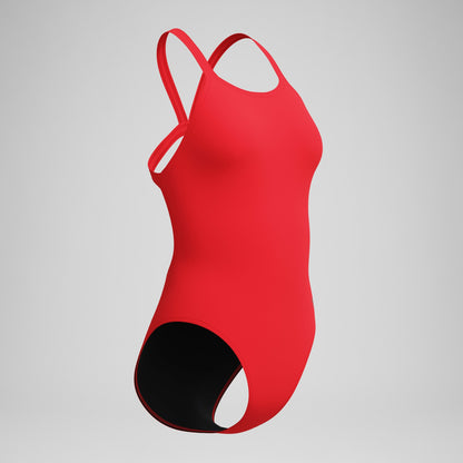Club Training Leaderback Swimsuit Red | Speedo