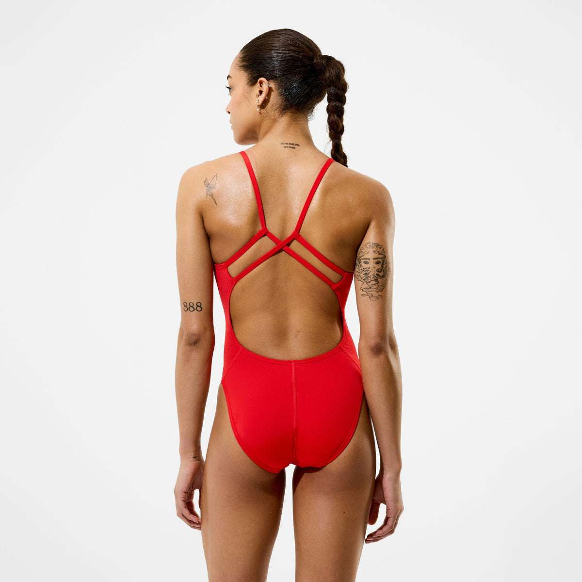 Team EnduranceX Strappy Swimsuit Red | Speedo