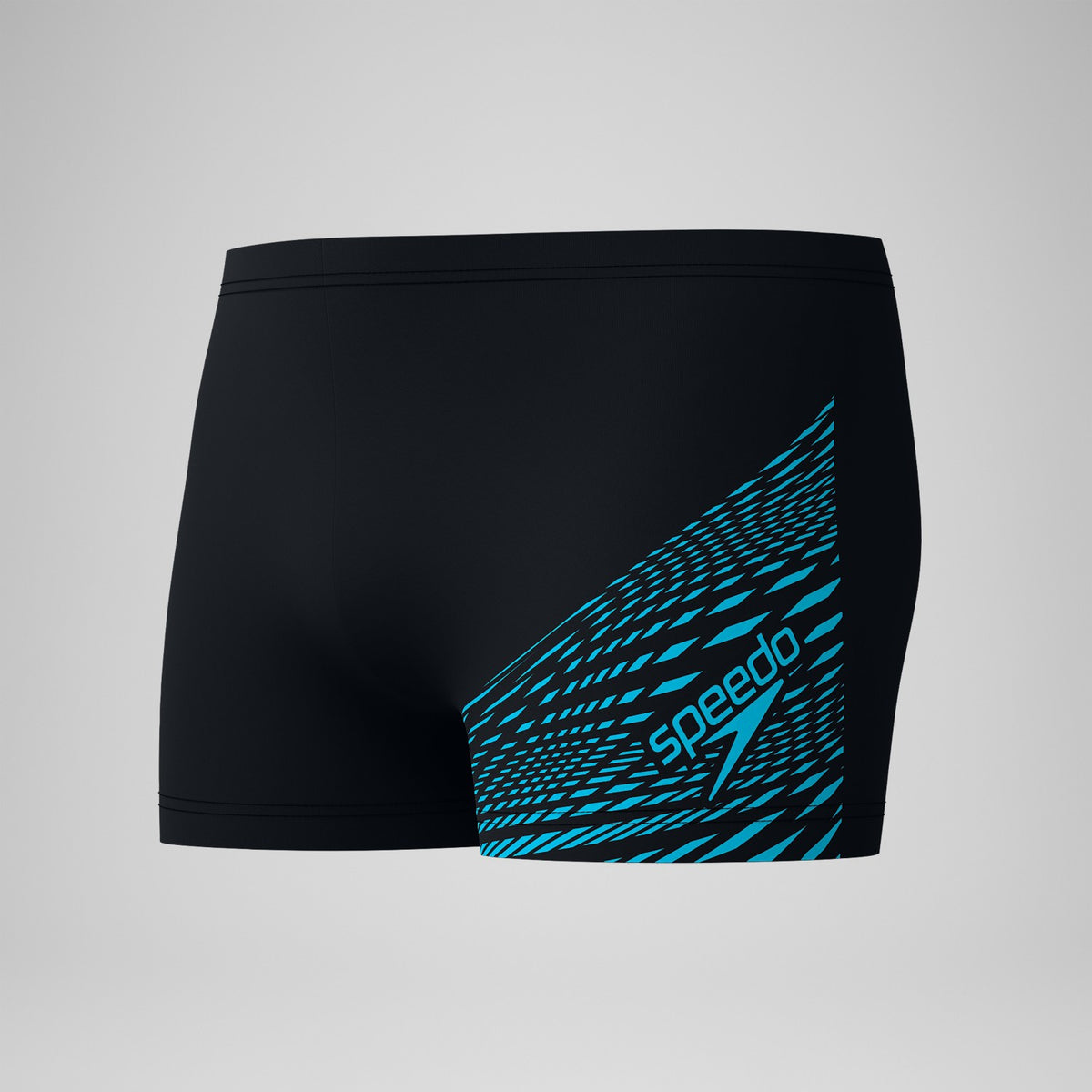 Medley Logo Aquashorts Black/Blue | Speedo