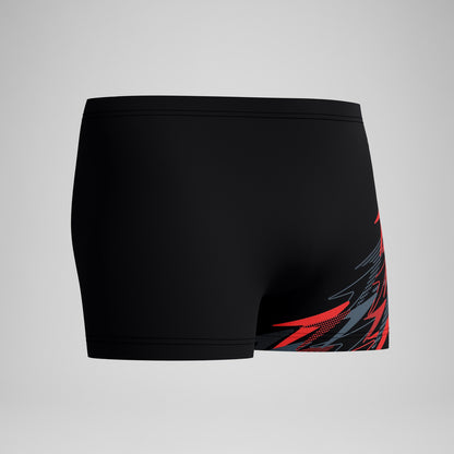 Medley Logo Aquashorts Black/Red | Speedo