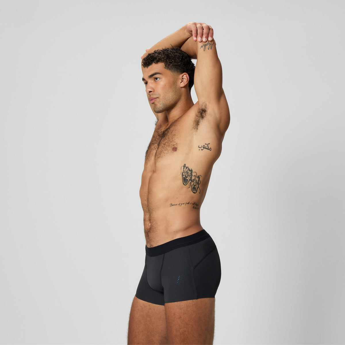 Boom Solid Aquashorts Black | Speedo