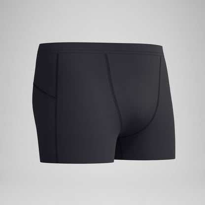 Boom Solid Aquashorts Black | Speedo