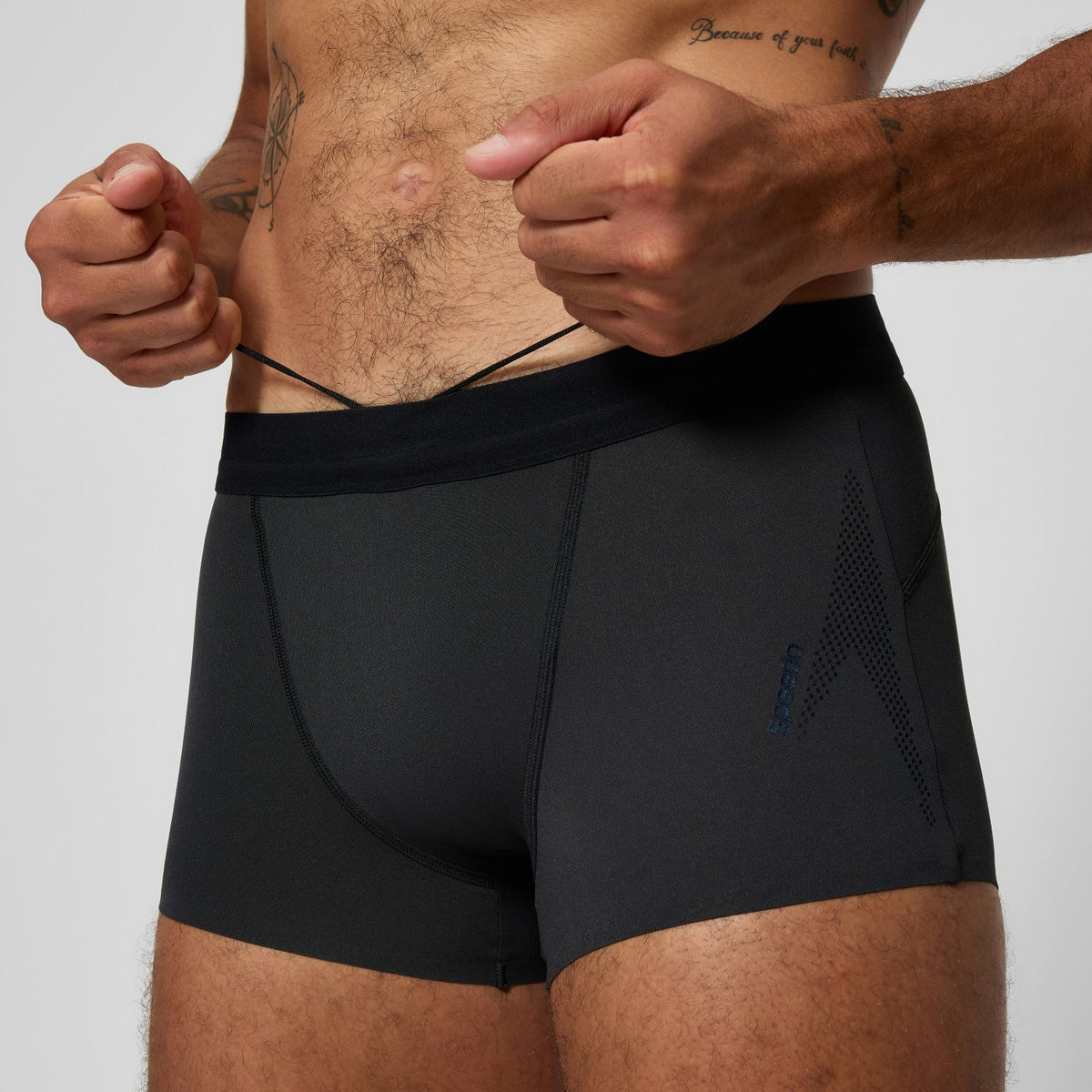 Boom Solid Aquashorts Black | Speedo