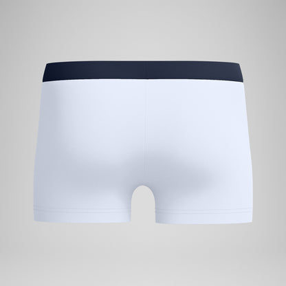 Jetstream Solid Aquashorts White/Navy | Speedo
