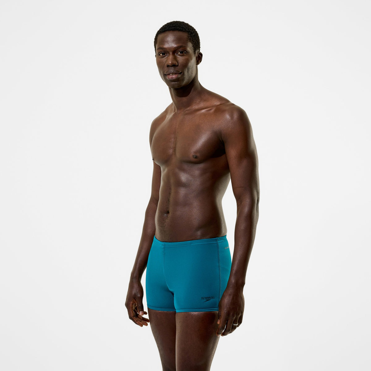 Endurance+ Logo Aquashorts Green | Speedo