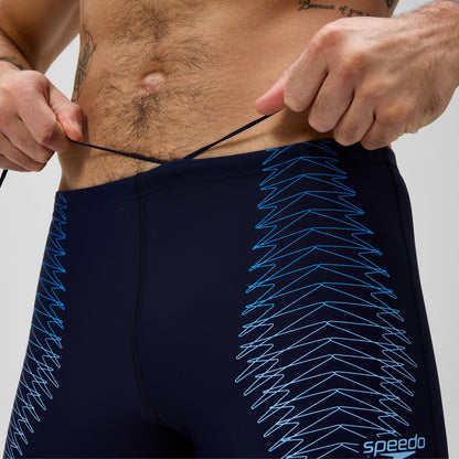 Duo Logo Aquashorts Navy/Blue | Speedo