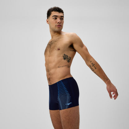 Duo Logo Aquashorts Navy/Blue | Speedo