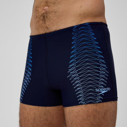 Duo Logo Aquashorts Navy/Blue | Speedo