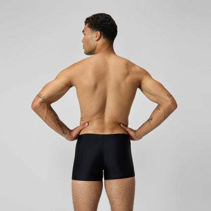 Medley Logo Aquashorts Black/Yellow | Speedo