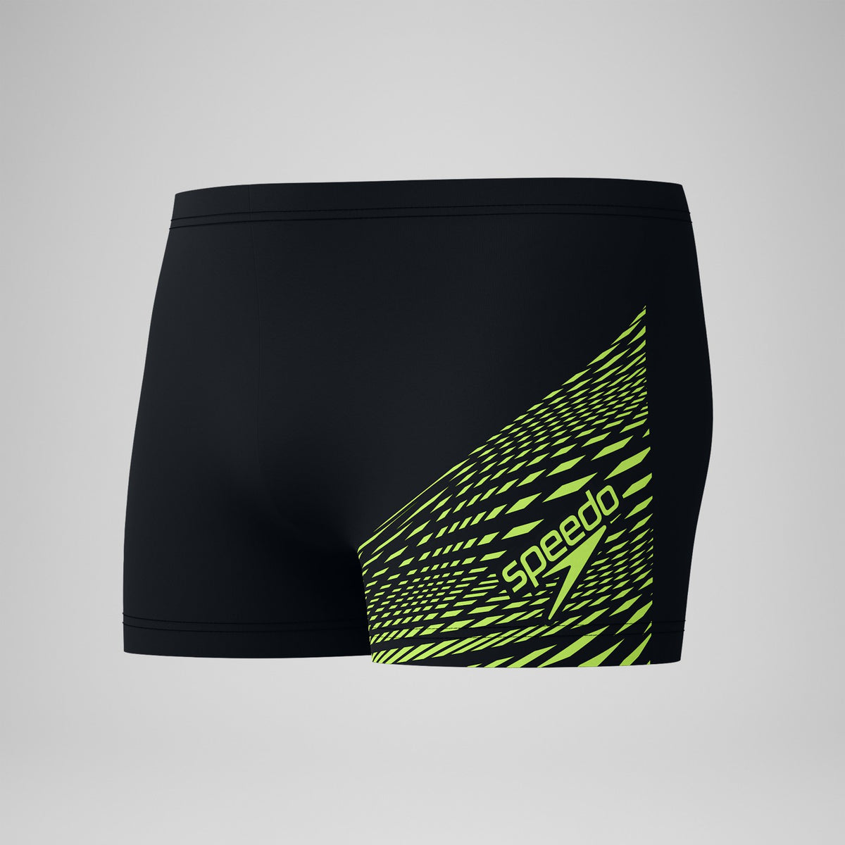 Medley Logo Aquashorts Black/Yellow | Speedo