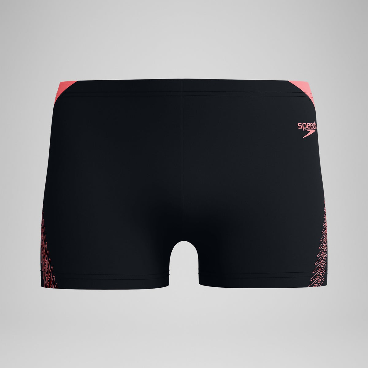 HyperBoom Splice Aquashorts Black/Coral | Speedo