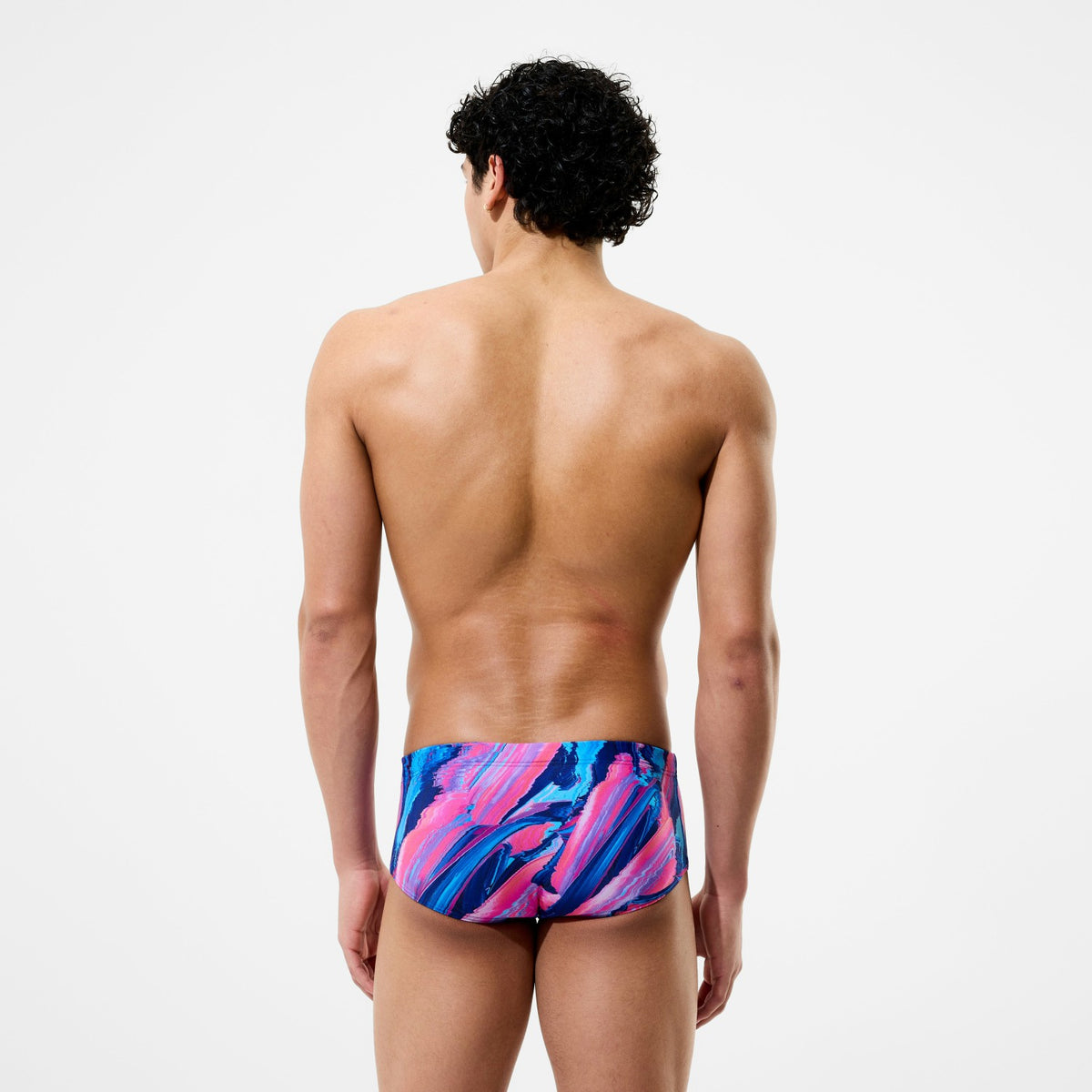 Club Training Printed Brief Blue/Pink | Speedo