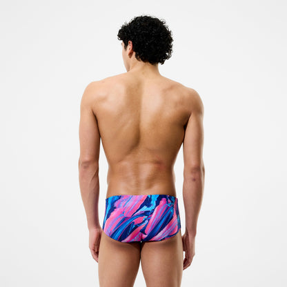 Club Training Printed Brief Blue/Pink | Speedo