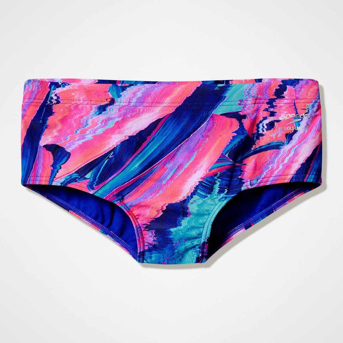 Club Training Printed Brief Blue/Pink | Speedo