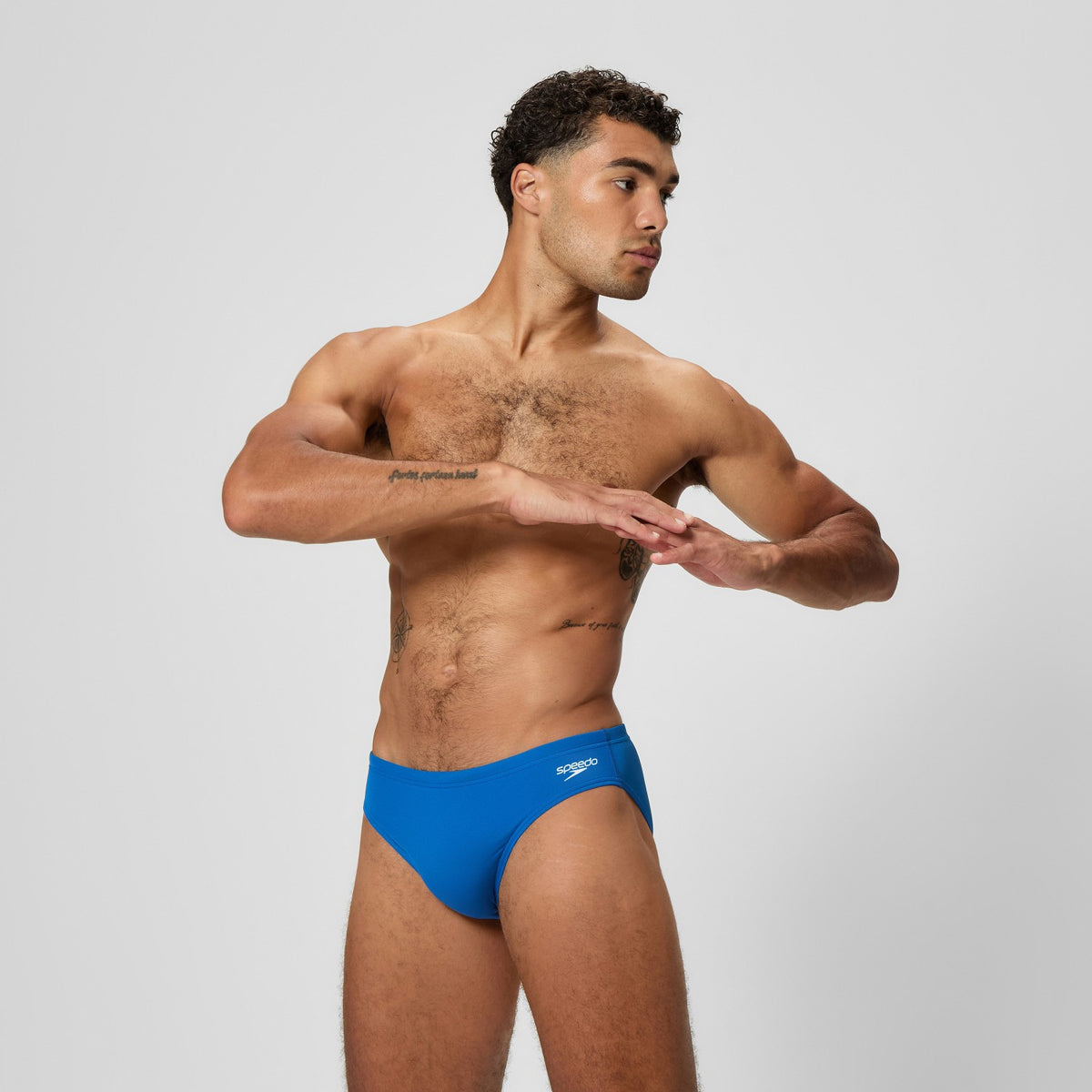 Endurance+ Logo Brief Blue | Speedo