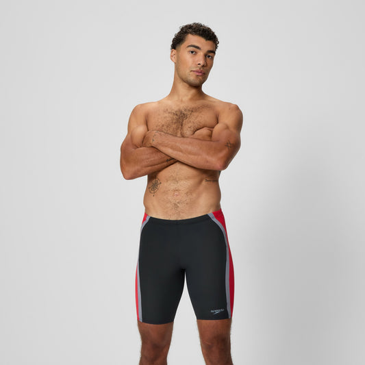 Solid Splice Jammer Black/Red | Speedo