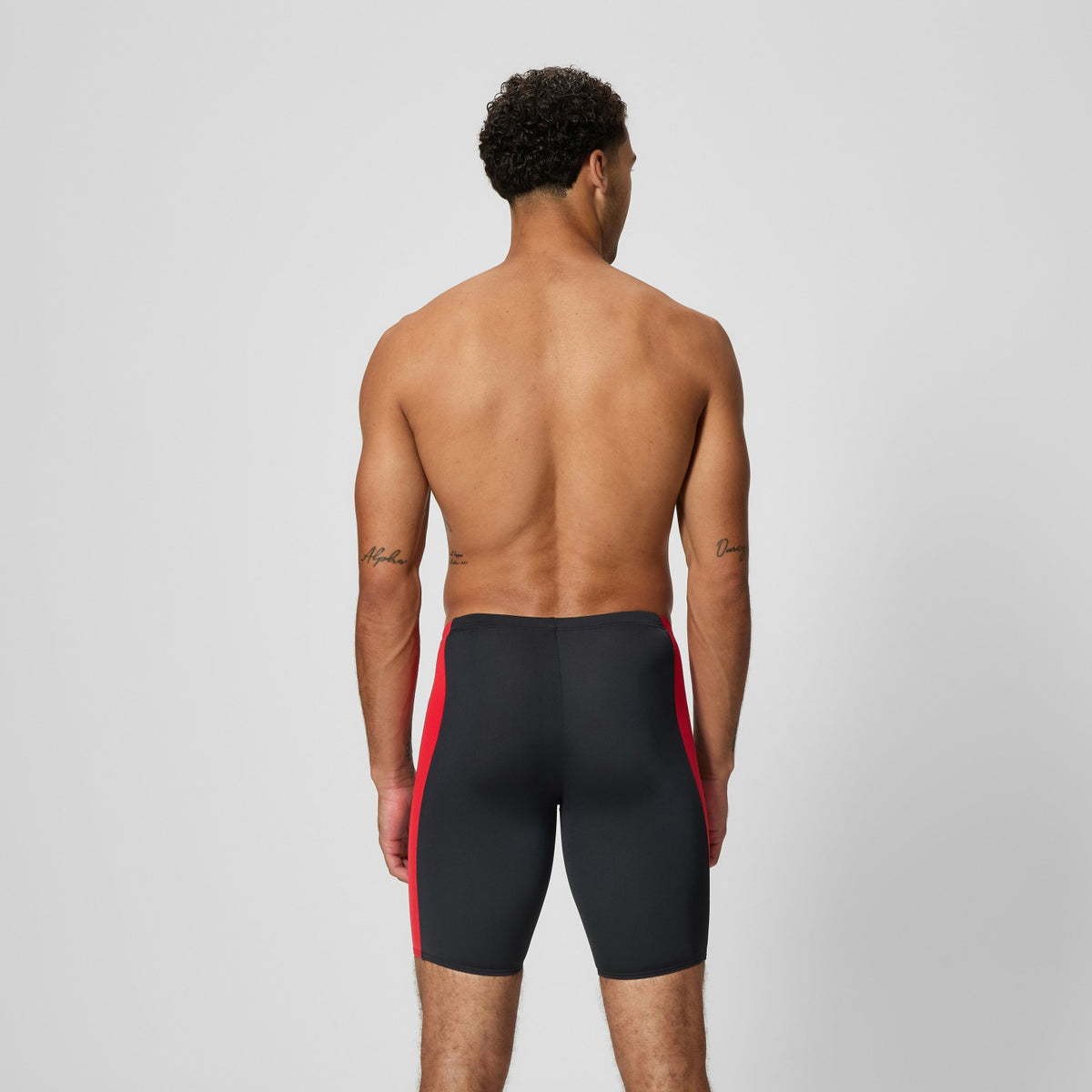 Solid Splice Jammer Black/Red | Speedo