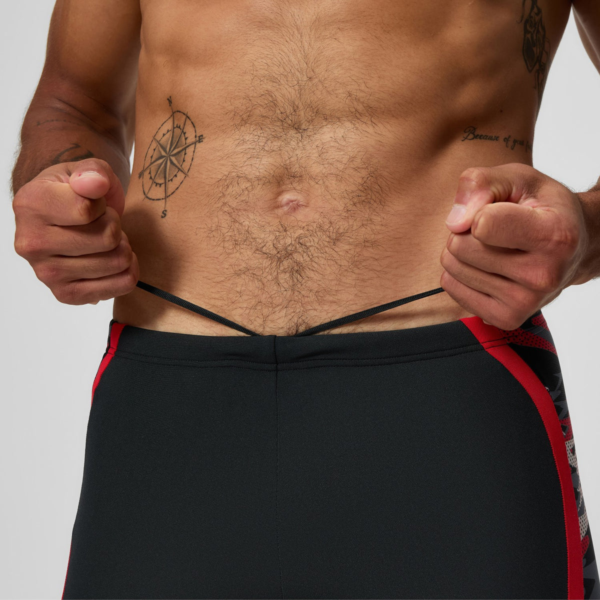 Hyperboom Splice Jammer Black/Red | Speedo