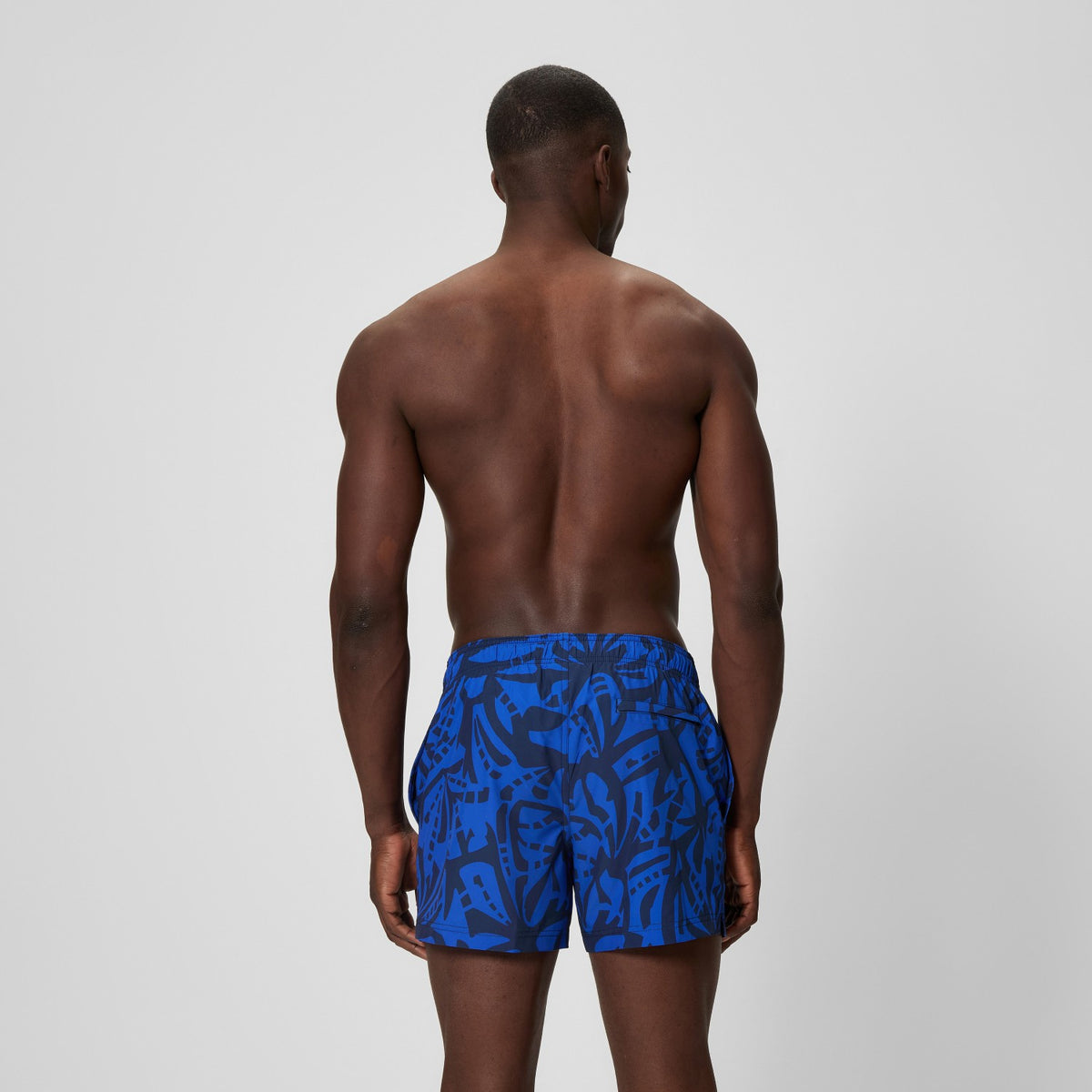 Redondo Edge Printed Swim Shorts Navy/Blue | Speedo