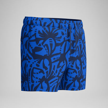 Redondo Edge Printed Swim Shorts Navy/Blue | Speedo