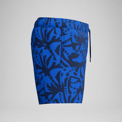 Redondo Edge Printed Swim Shorts Navy/Blue | Speedo