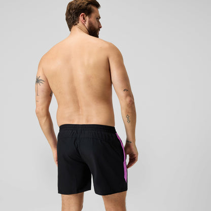HyperBoom Splice Swim Shorts Black/Pink | Speedo