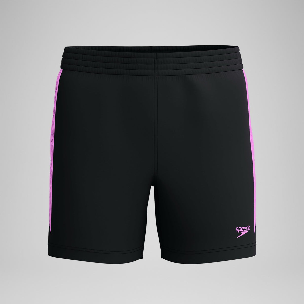 HyperBoom Splice Swim Shorts Black/Pink | Speedo