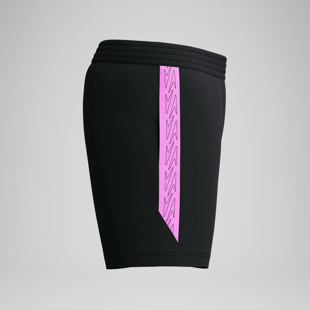 HyperBoom Splice Swim Shorts Black/Pink | Speedo