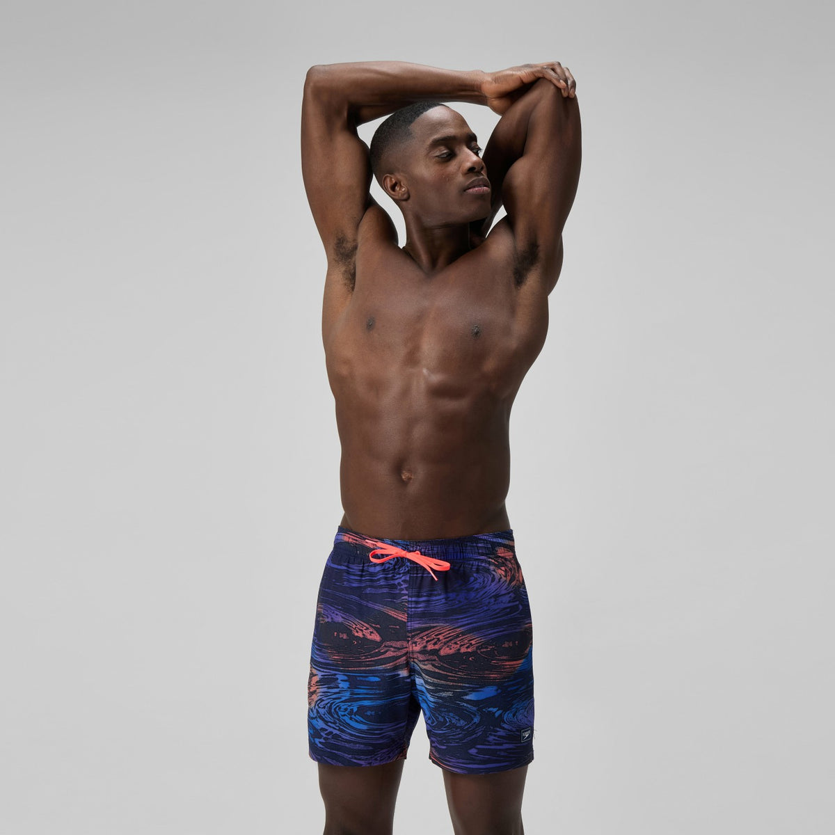 Redondo Edge Printed Swim Shorts Blue | Speedo