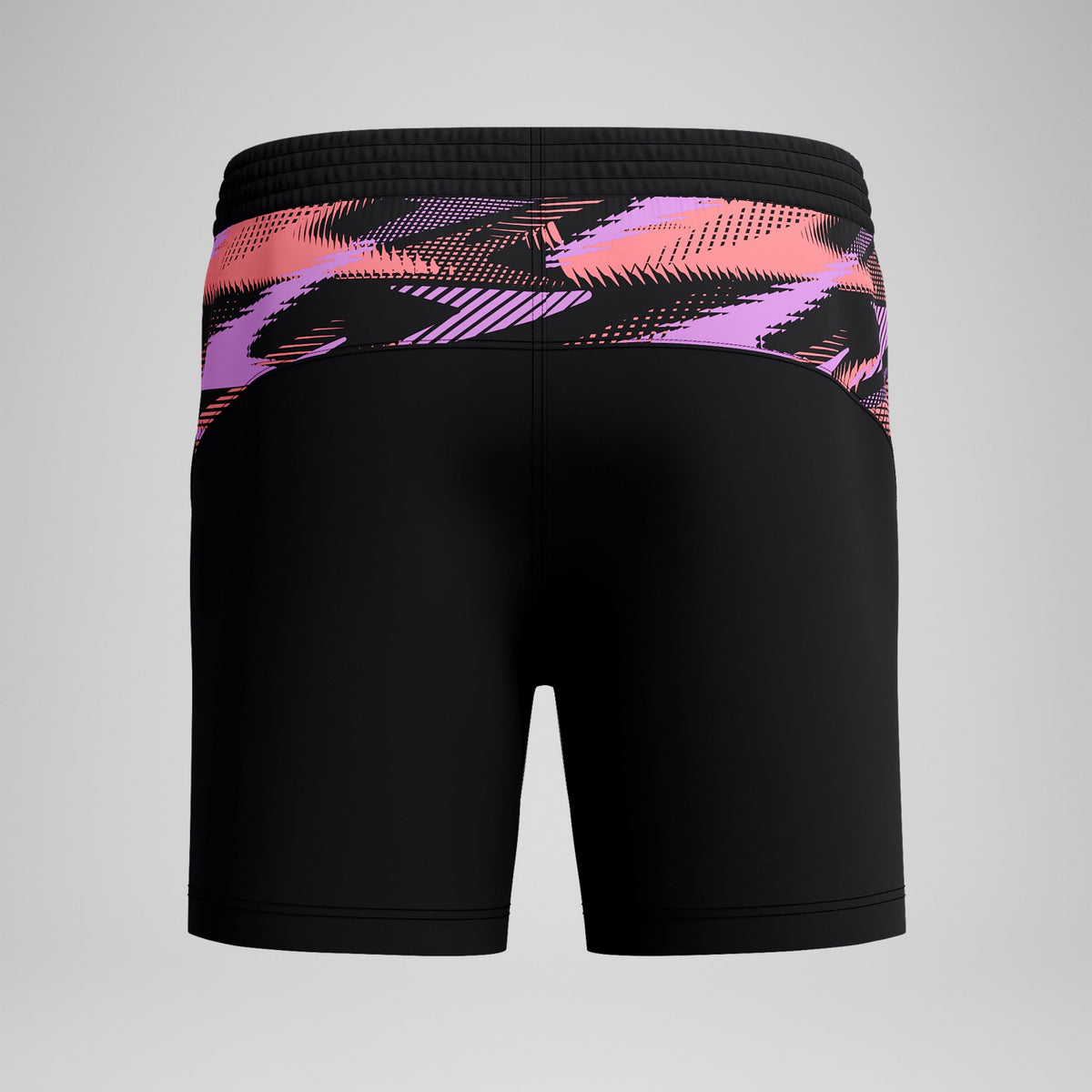 Xpress Lite Panel Swim Shorts Black/Pink | Speedo