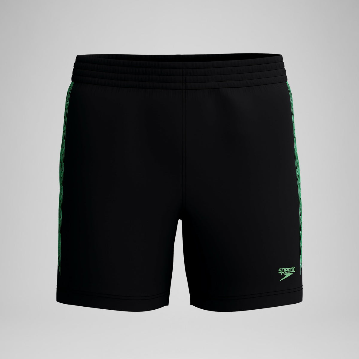 Hyperboom Splice Swim Shorts Black/Green | Speedo