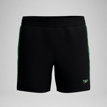 Hyperboom Splice Swim Shorts Black/Green | Speedo