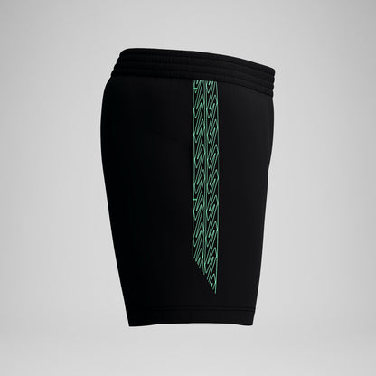 Hyperboom Splice Swim Shorts Black/Green | Speedo