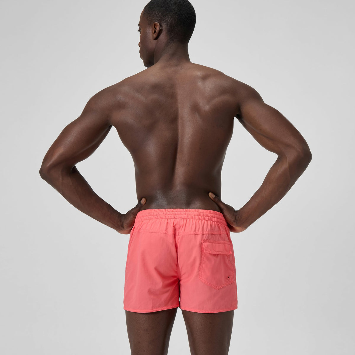 Solid Retro Swim Shorts Coral | Speedo