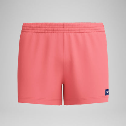 Solid Retro Swim Shorts Coral | Speedo