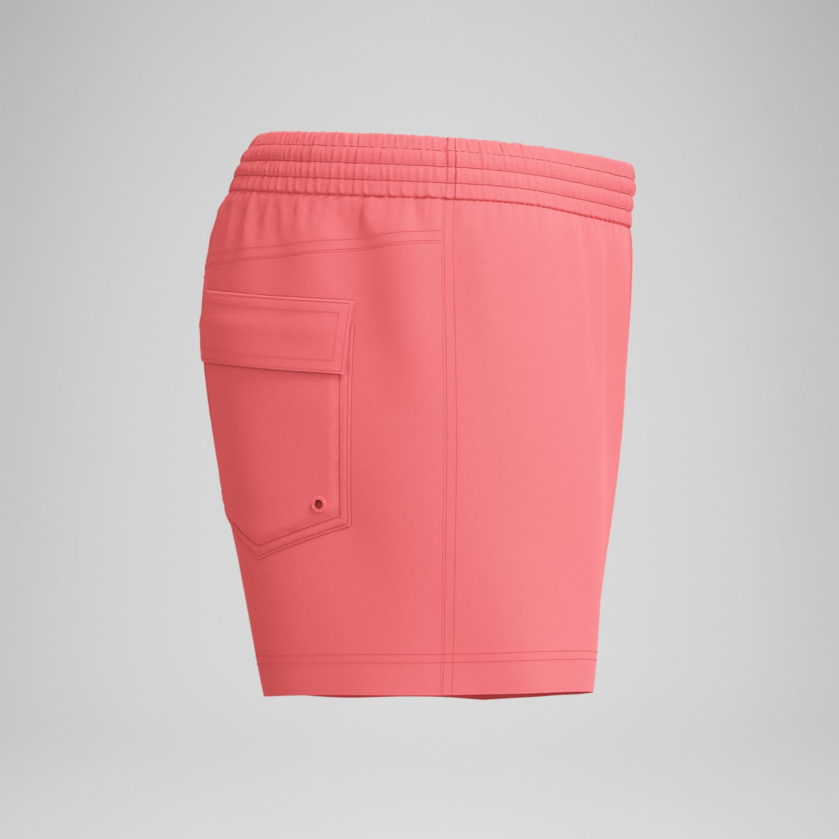 Solid Retro Swim Shorts Coral | Speedo
