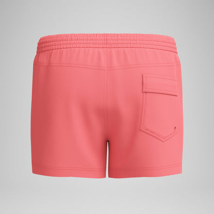 Solid Retro Swim Shorts Coral | Speedo