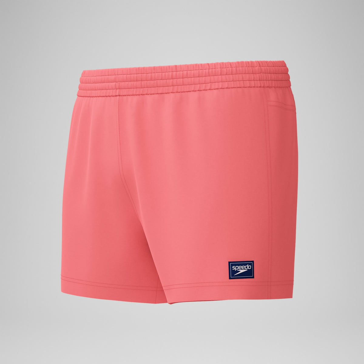 Solid Retro Swim Shorts Coral | Speedo