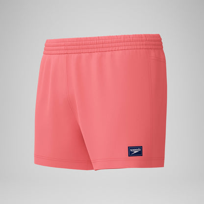 Solid Retro Swim Shorts Coral | Speedo