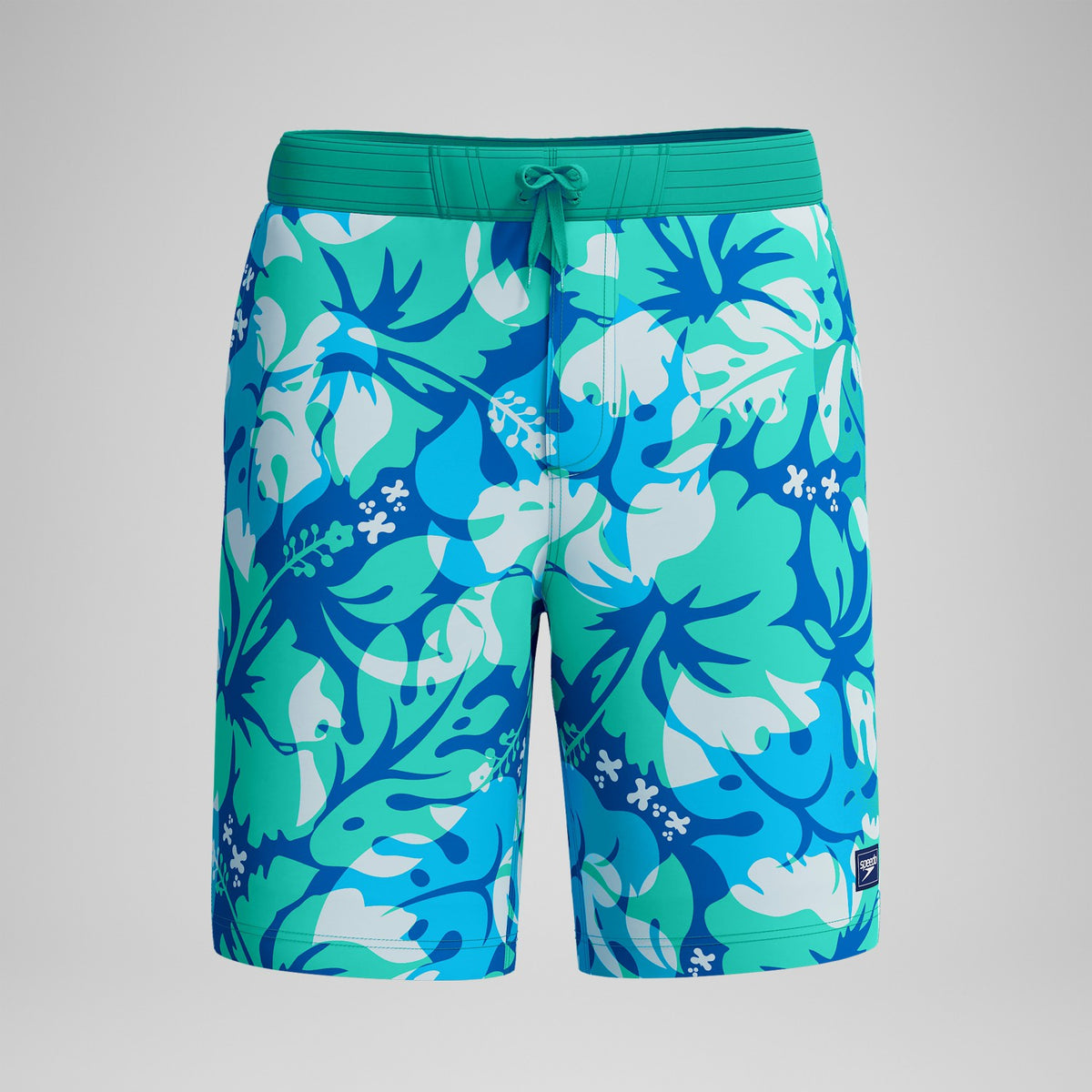 Printed Bondi Swim Shorts Turquoise/Blue | Speedo