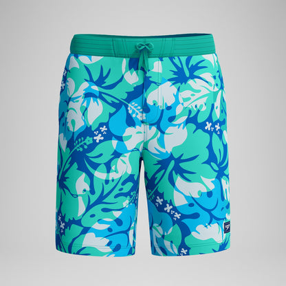 Printed Bondi Swim Shorts Turquoise/Blue | Speedo