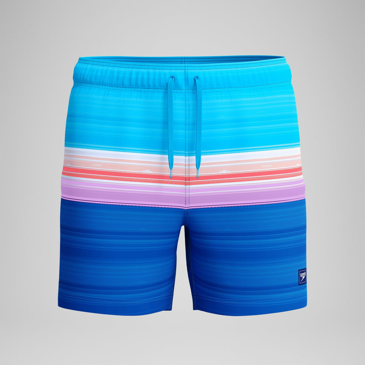 Printed Redondo Edge Swim Shorts Blue/Pink | Speedo