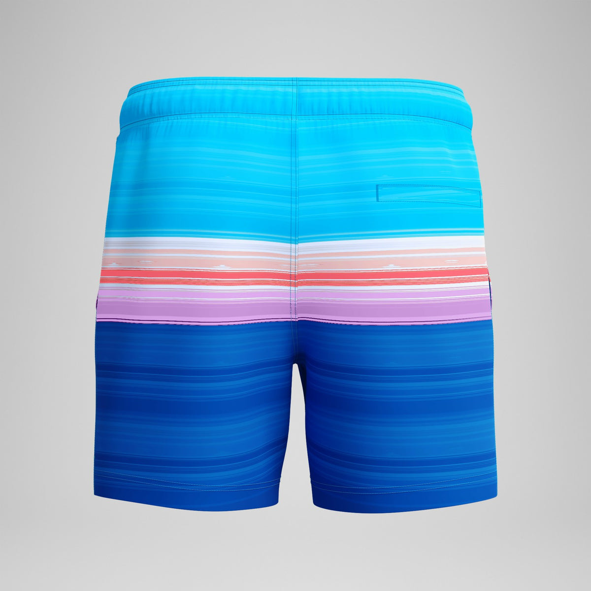 Printed Redondo Edge Swim Shorts Blue/Pink | Speedo
