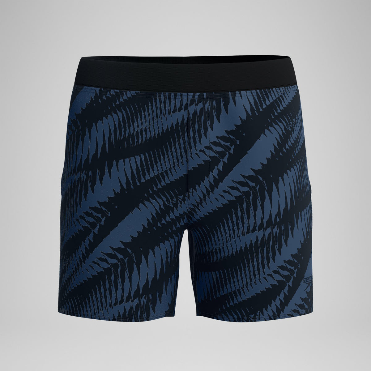 Print Volley Swim Shorts Black/Grey | Speedo