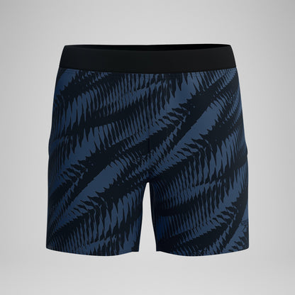 Print Volley Swim Shorts Black/Grey | Speedo