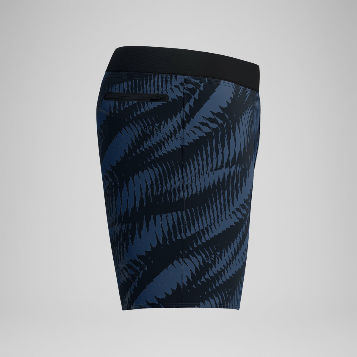 Print Volley Swim Shorts Black/Grey | Speedo