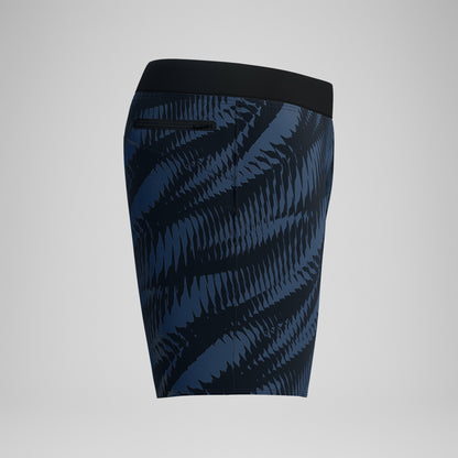 Print Volley Swim Shorts Black/Grey | Speedo