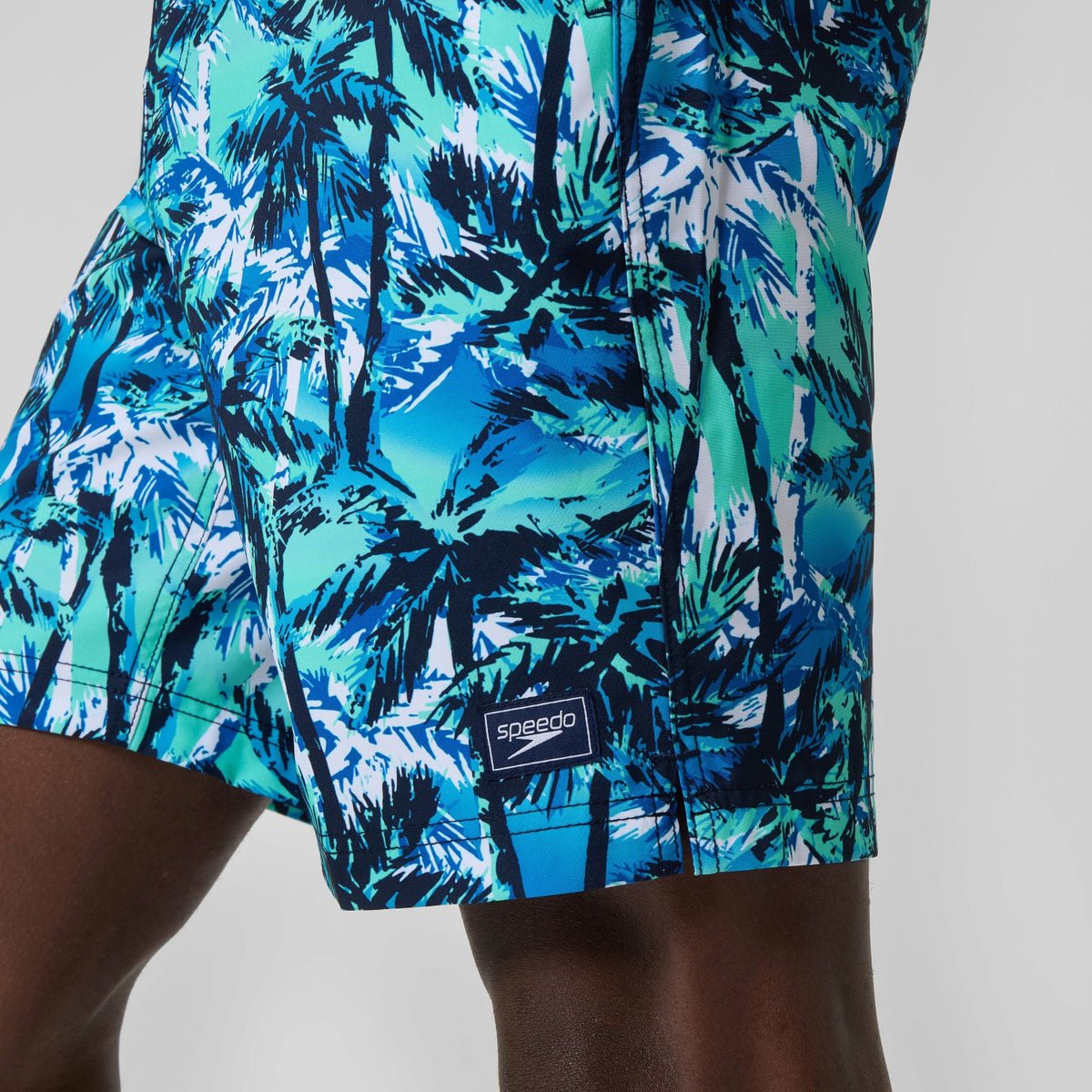 Printed Bondi Swim Shorts Blue | Speedo